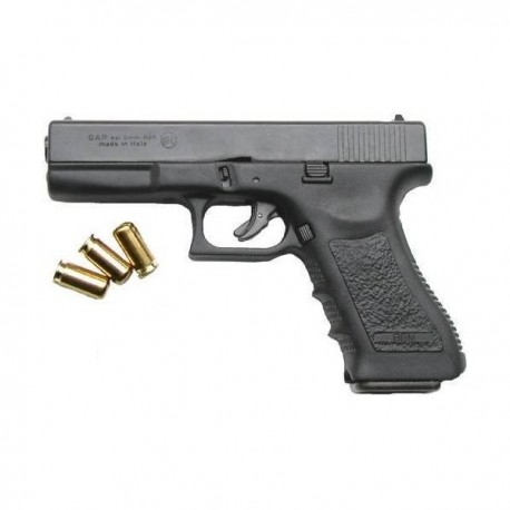 Bruni Pistola a salve GAP CAL 8 GLOCK TOP FIRING NERA BR-1400