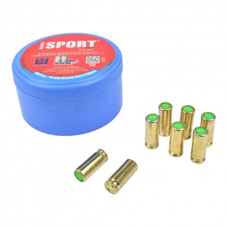 VICTORY SPORT CARTUCCE A SALVE CALIBRO 8mm COLPI a SALVE 50 MUNIZIONI