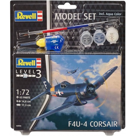 Model Set F4U-4 Corsair US Navy 1:72