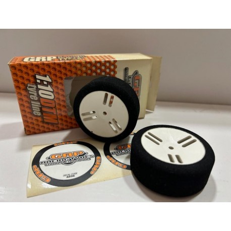 GOMME SPUGNA 1/10 GRP mescola 37  ANTERIORI larghezza 26 - coppia versione MTS
