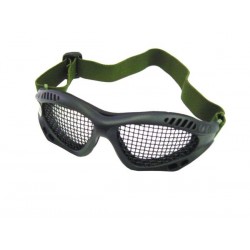 OCCHIALE TACTICAL COMMANDO NERO CON RETE