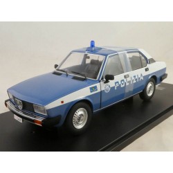 ALFETTA 2000 POLIZIA STRADALE 1:8 del 1978 MITICA-DIECAST - ALFA ROMEO -