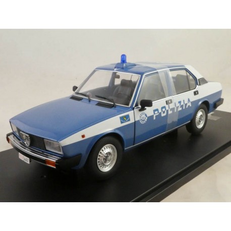 ALFETTA 2000 POLIZIA STRADALE 1:8 del 1978 MITICA-DIECAST - ALFA ROMEO -