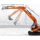 Escavatore BRACCIO LUNGO 15 channels 1:14 Huina