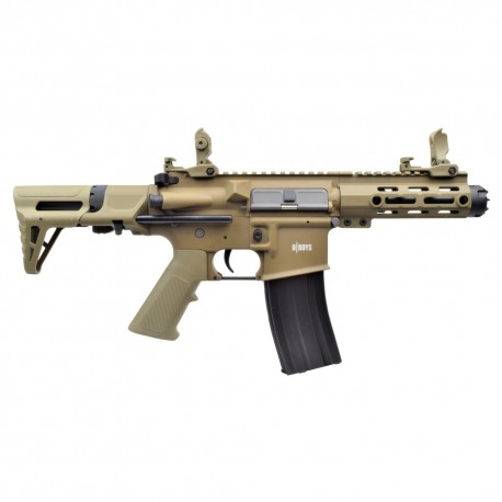 D|BOYS FUCILE ELETTRICO M4 PDW DARK EARTH (1131-T) SoftAir