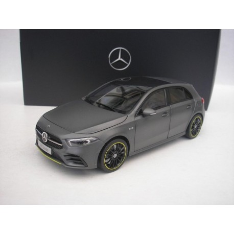 Mercedes-Benz Classe A  (W177) del 2018 Nero Grigio Opaco 1:18 NOREV