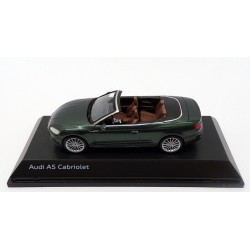 Audi A5 Cabriolet 1:43 Modellino Originale Audi verde metallizzato