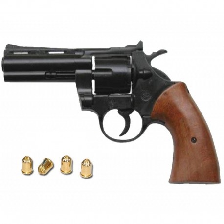 PISTOLA A SALVE REPLICA Revolver Magnum CAL 380 a 6 colpi + OMAGGIO 50 MUNIZIONI