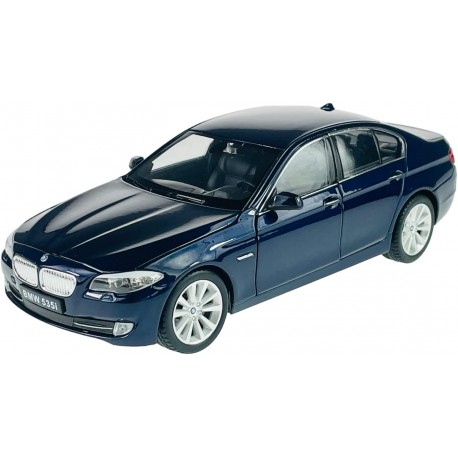 BMW 535i Welly 1:24 blu scuro metallizzato
