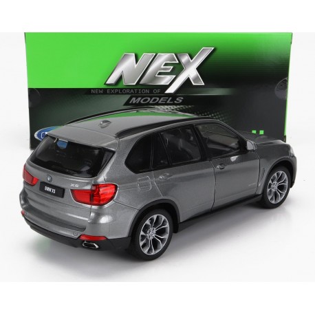 BMW X5 Welly 1:24 grigio metallizzato