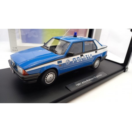 Alfa Romeo 75 Polizia 1991 1/18 Triple9 Polizia Stradale
