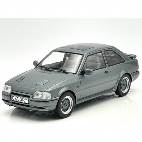 Ford Escort RS Turbo - Grey Metal 1:18 ModelCarGroup