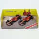 Ferrari SF-24 Set 1:43  - 55 Carlos Sainz + 16 Charles Leclerc - Burago