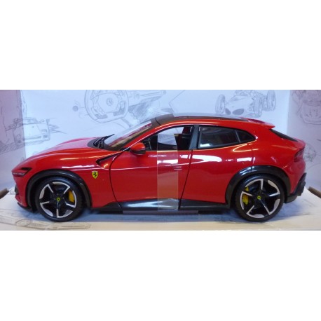 Ferrari Purosangue 1:24  - Red 18-26030 - Burago