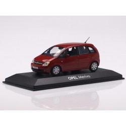 OPEL MERIVA 2003 2006 RED MINICHAMPS 1/43