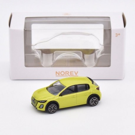 Peugeot 208 2024 Agueda Yellow  - Norev 1:64