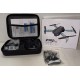 Drone E99D max con doppia fotocamera, quattro eliche, luce LED RGB e telecomando, drone pieghevole