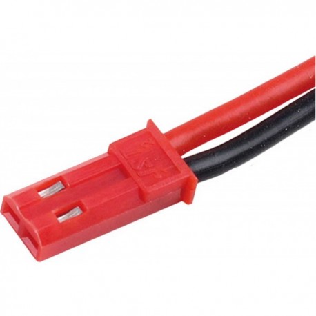 Connettore BEC  con cavetto in silicone  2 pin JST BEC femmina