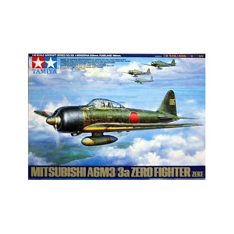 Tamiya 1/48 61025 Mitsubishi A6M3 Zero Fighter  - SPECIAL Edition