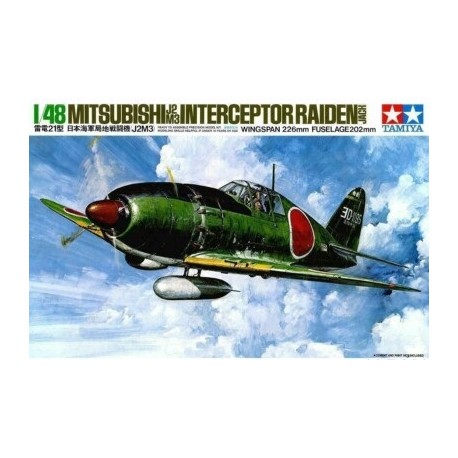 Tamiya 61018 Mitsubishi J2M3 Interceptor Raiden (Jack)