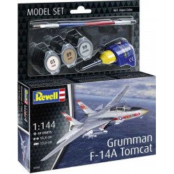 Model Set Grumman F-14A Tomcat 1:144 colori e colla compresi