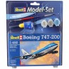 Model Set Boeing 747-200  1:450 colori e colla compresi