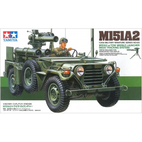 Tamiya US Military M151A2 W/TOW Missle Launcher Tamiya 35125