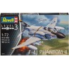 Kit  F-4J Phantom II US Navy 1:72 Scale Model Kit -Plastic Revell 03941