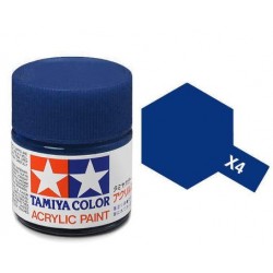 TAMIYA 81503 Mini x-3 royal blue Acrilico