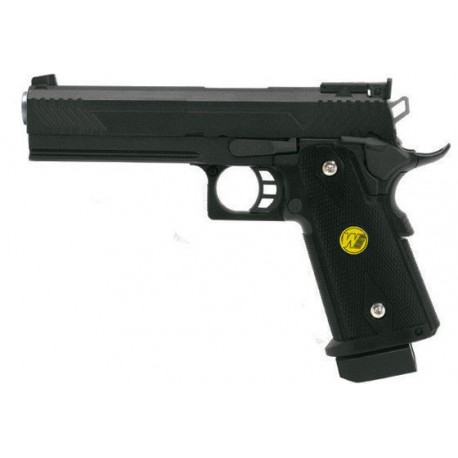 Pistola HI-CAPA 5.1 GAS WE da Softair - Pallini Gas Metal 45 ACP Ceramica