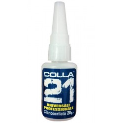 Colla cianoacrilica 20gr COLLA 21