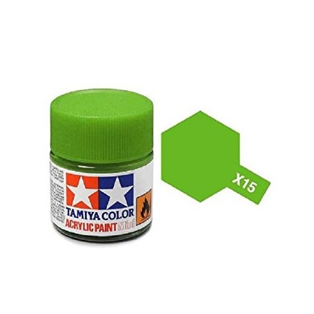 TAMIYA 81515 Mini x-15 Light green Acrilico