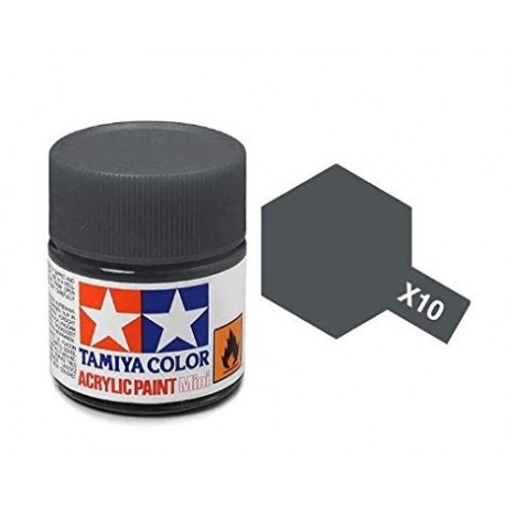 TAMIYA 81510 Canna di Fucile x-10 Gun Metal Acrilico