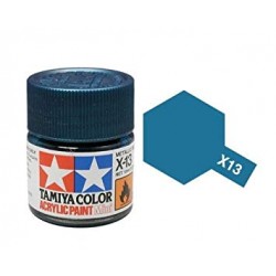 TAMIYA 81513 Blu Metallico x-13 Metallic Blue Acrilico