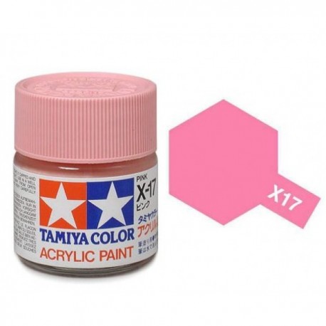 TAMIYA 81517 Rosa x-17 Pink Acrilico