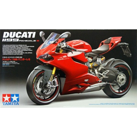 Tamiya moto Ducati 1199 Panigale S kit montaggio 1/12 art 14129