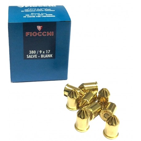 COLPI a SALVE CAL 380MM confezione da 50 MUNIZIONI 9/380R